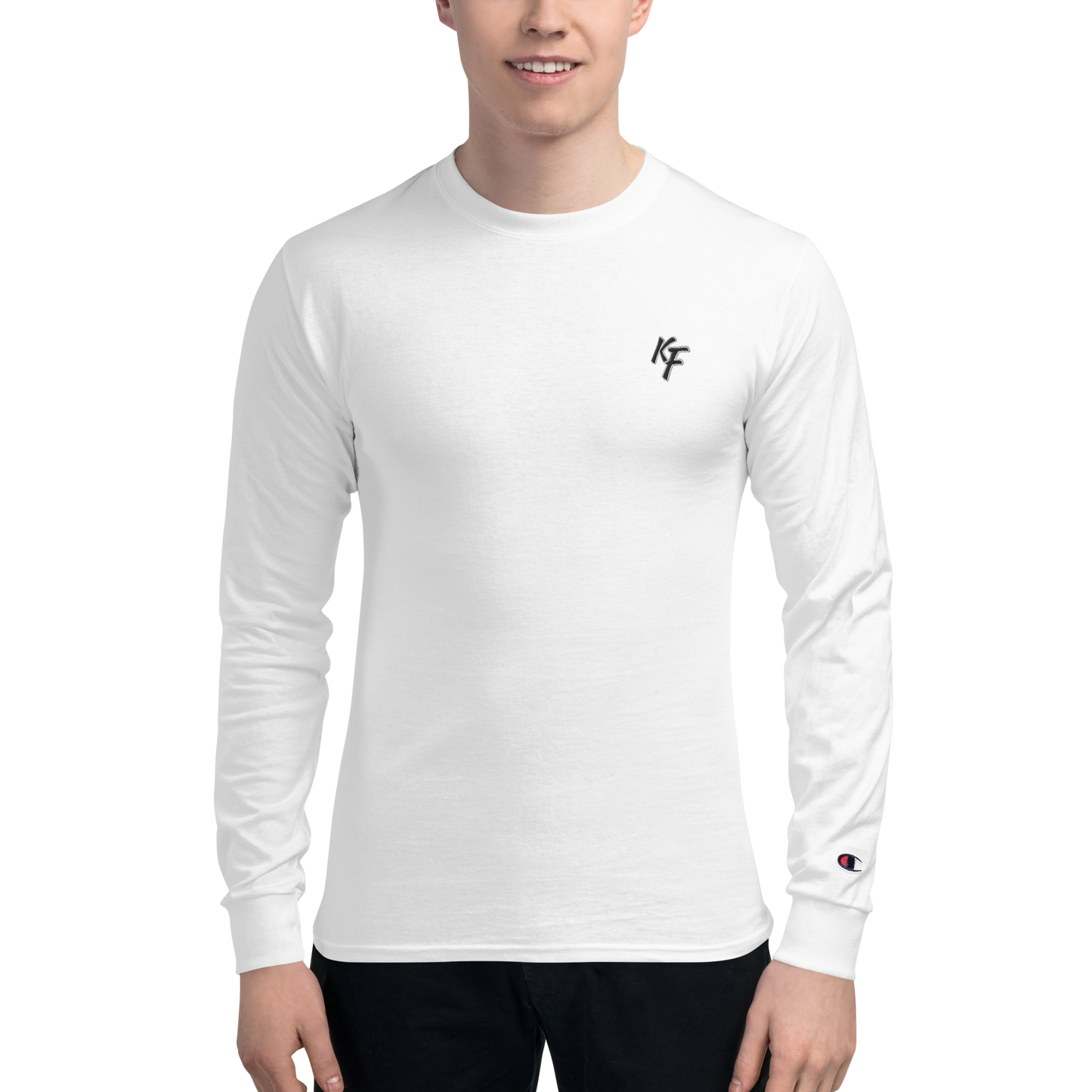 Good Pack Mens's Kentucky Fried X Champion Long Sleeve Shirt